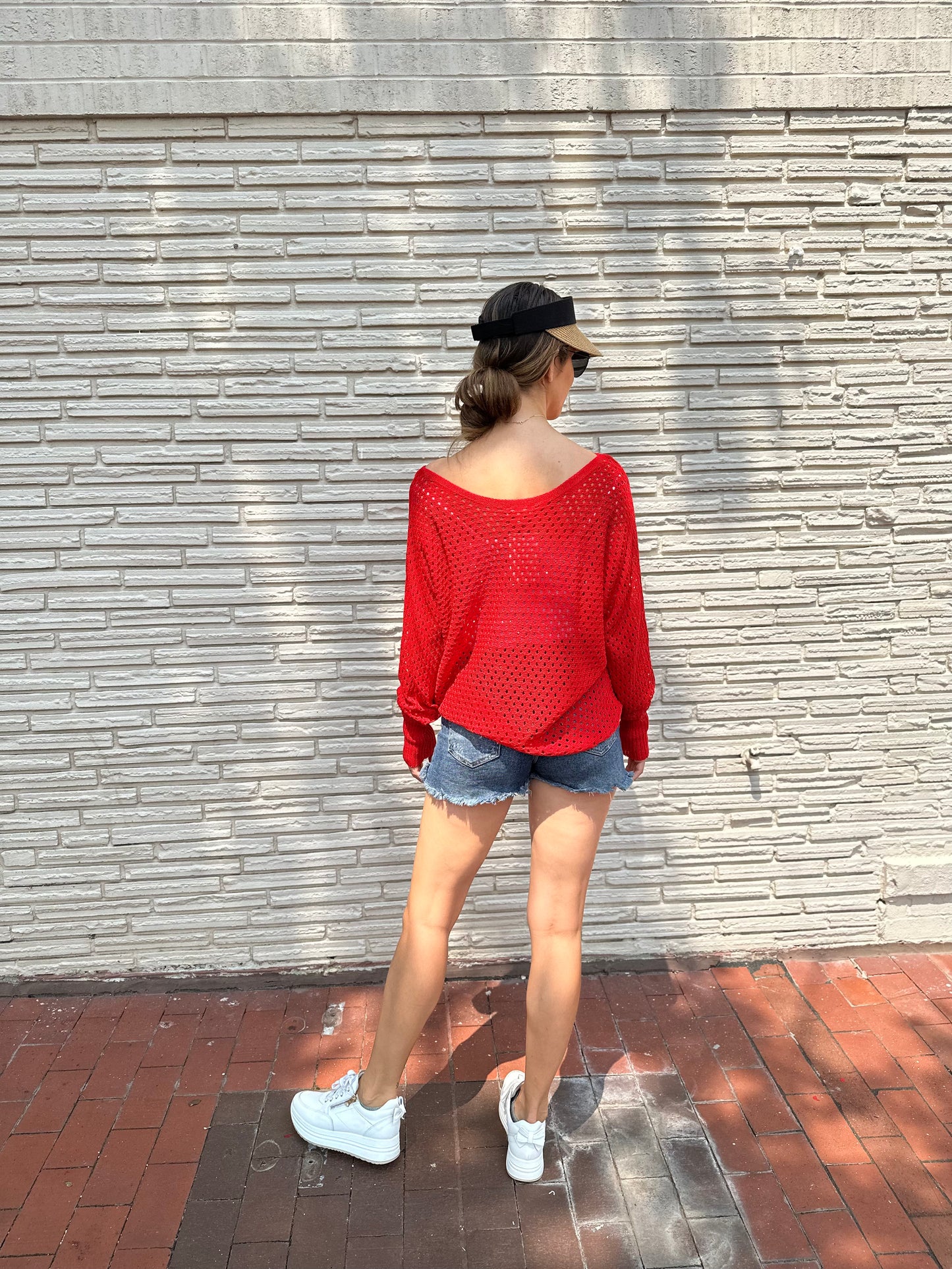Red Summer Sweater